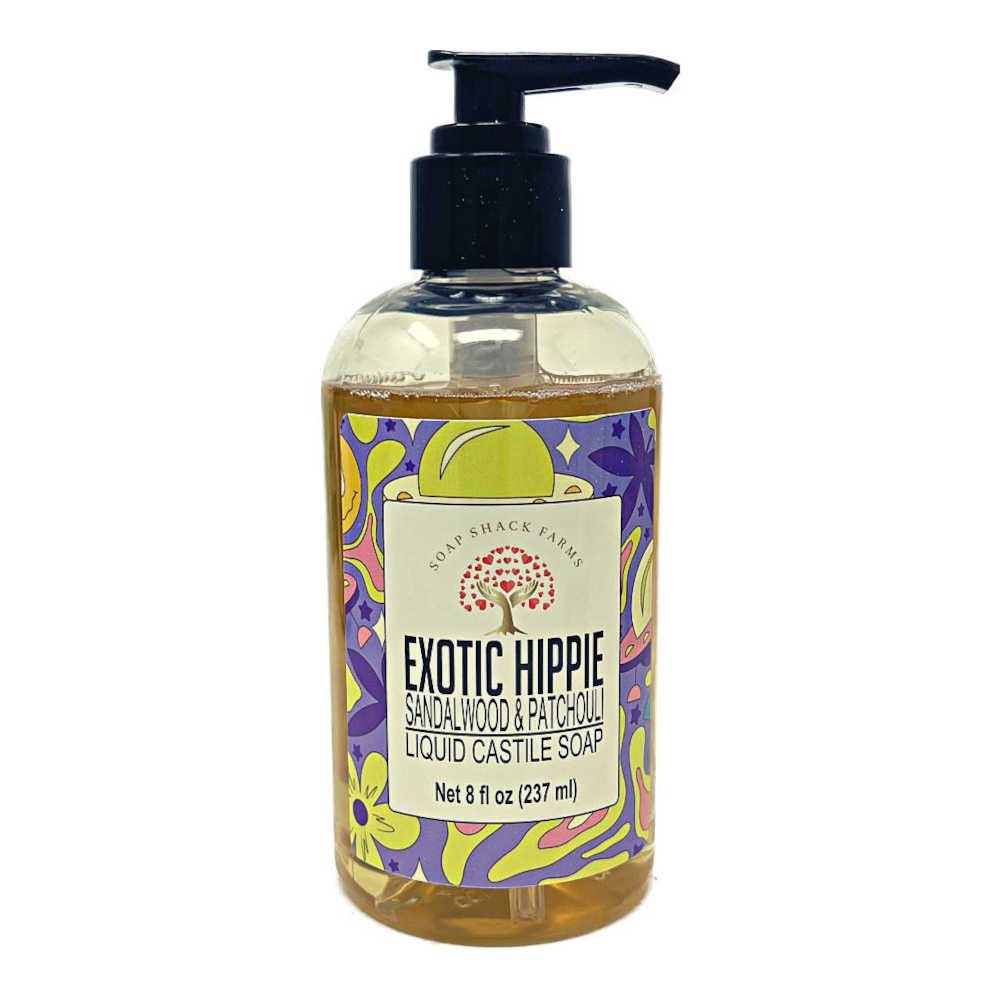 Sandalwood Patchouli Liquid Soap image 0