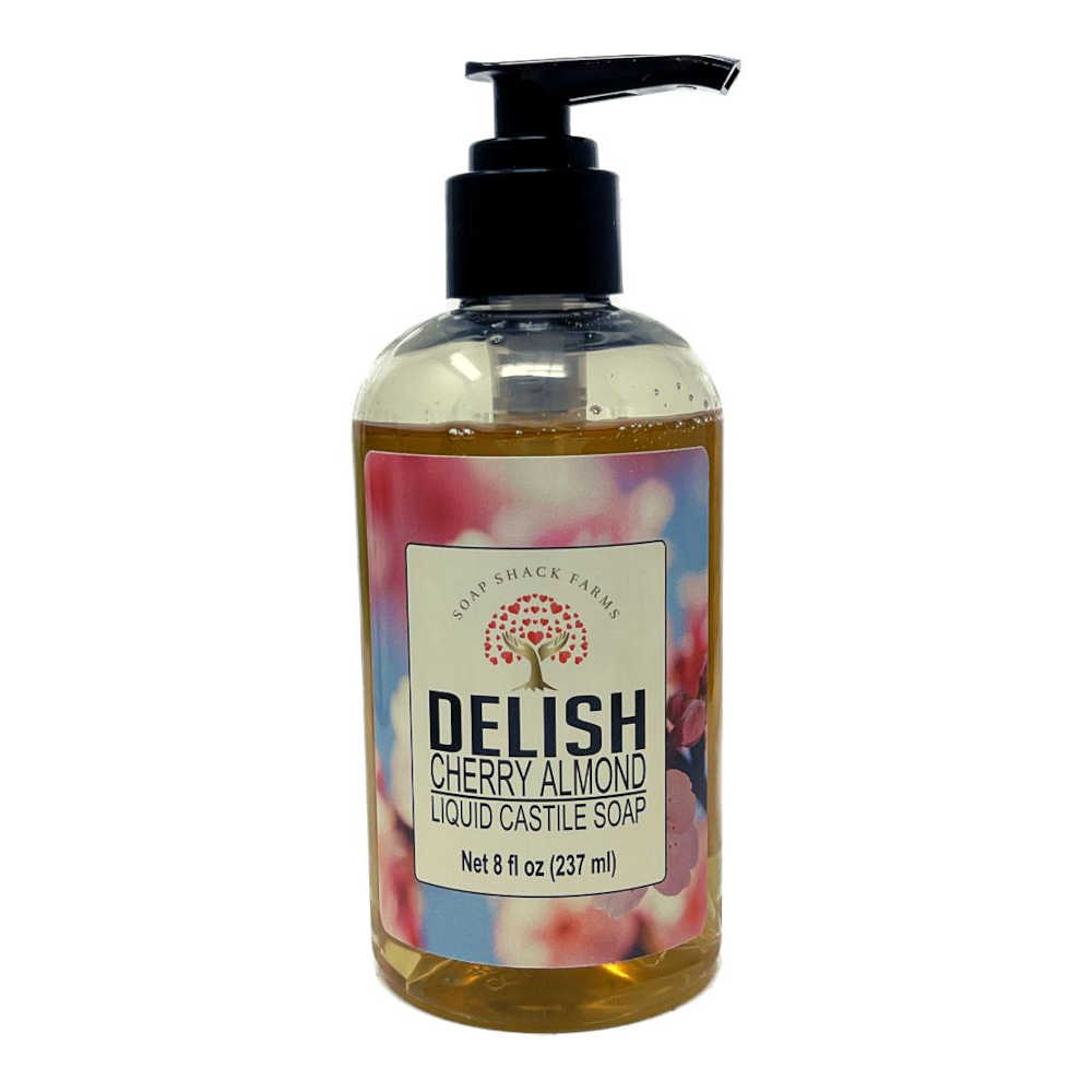 Cherry Almond Liquid Soap image 0