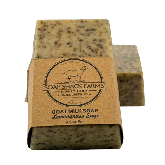 Lemongrass Sage Goat Milk Soap Bar image 0